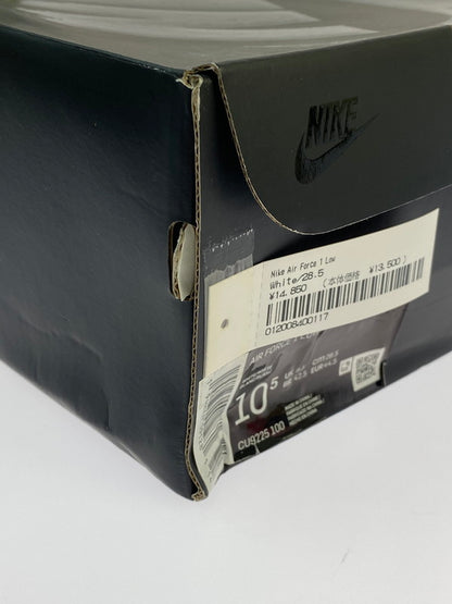 【中古美品】【メンズ】 SUPREME シュプリーム ×NIKE ナイキ CU9225-100 AIR FORCE 1 LOW 靴 シューズ スニーカー 160-260503-AS-58-min サイズ：28.5cm カラー：WHITE/WHITE 万代Net店