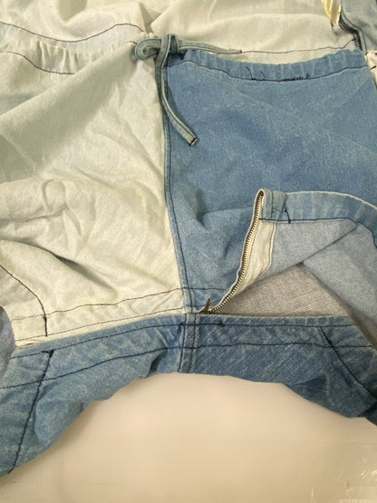 【中古品】【レディース】 NOZOMI ISHIGURO ノゾミイシグロ DENIM LONG SHIRT デニムロングシャツ 長袖シャツ ダメージ 170-260613-kt-01-min サイズ：ONESIZE カラー：ブルー系 万代Net店