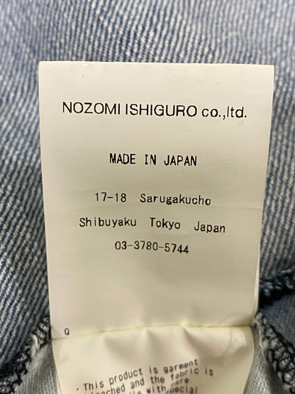 【中古品】【レディース】 NOZOMI ISHIGURO ノゾミイシグロ DENIM LONG SHIRT デニムロングシャツ 長袖シャツ ダメージ 170-260613-kt-01-min サイズ：ONESIZE カラー：ブルー系 万代Net店