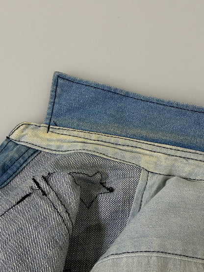 【中古品】【レディース】 NOZOMI ISHIGURO ノゾミイシグロ DENIM LONG SHIRT デニムロングシャツ 長袖シャツ ダメージ 170-260613-kt-01-min サイズ：ONESIZE カラー：ブルー系 万代Net店