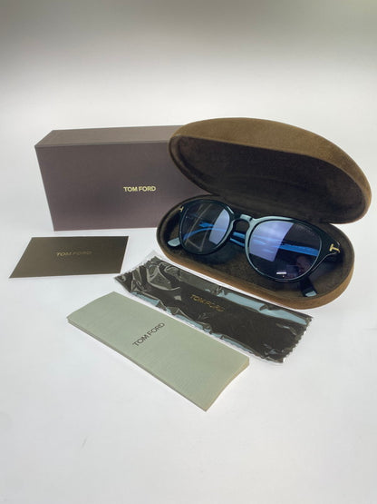 【中古品】【メンズ】 TOM FORD トムフォード TF521 01V VON BULOW COLLAR SUNGLASSES サングラス アイウェア 203-260503-AS-77-min サイズ：50□20-145 カラー：ブラック 万代Net店