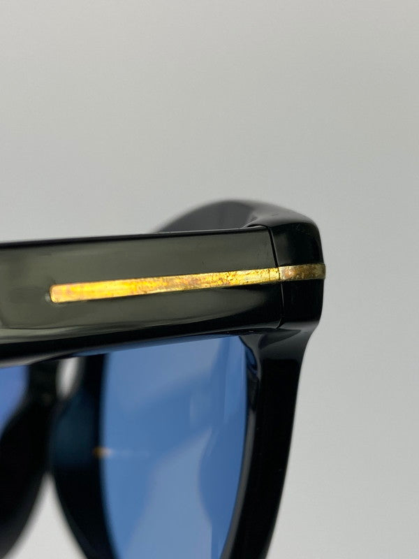 【中古品】【メンズ】 TOM FORD トムフォード TF521 01V VON BULOW COLLAR SUNGLASSES サングラス アイウェア 203-260503-AS-77-min サイズ：50□20-145 カラー：ブラック 万代Net店