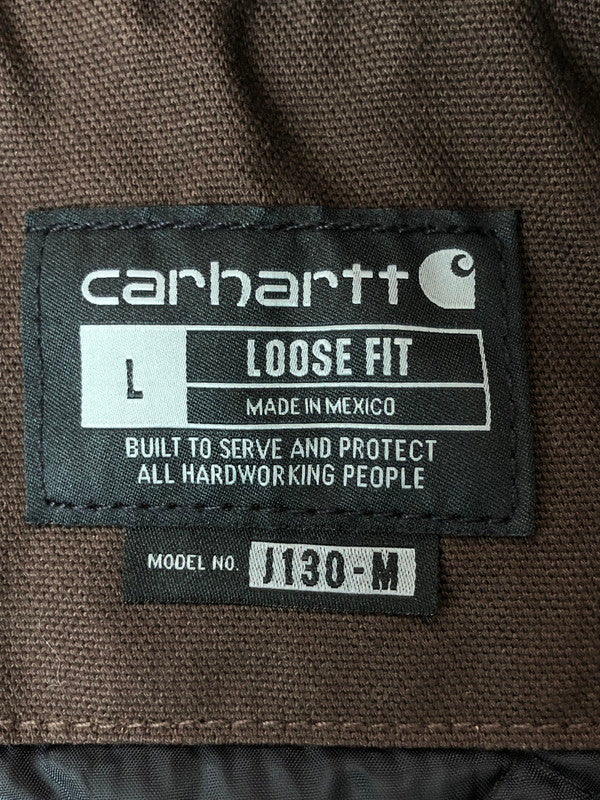 【中古品】【メンズ】 CARHARTT カーハート J130-M ACTIVE JACKET アクティブジャケット アウター 146-260503-AS-9-min サイズ：L カラー：ブラウン 万代Net店