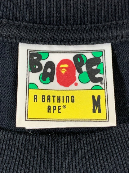 【中古品】【メンズ】 A BATHING APE アベイシングエイプ HONEYCOMB CAMO SHARK TEE 001TEJ301042M ハニカム カモ シャーク 半袖Tシャツ メンズ トップス 142-260430-em-32-min サイズ：M カラー：ブラック 万代Net店