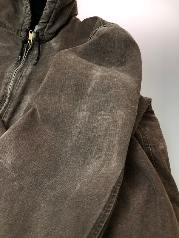 【中古品】【メンズ】 CARHARTT カーハート ACTIVE JACKET アクティブジャケット アウター 146-260503-AS-6-min サイズ：2XL カラー：ブラウン 万代Net店