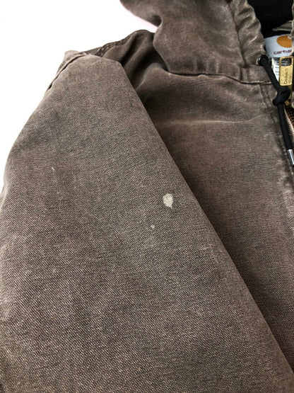 【中古品】【メンズ】 CARHARTT カーハート ACTIVE JACKET アクティブジャケット アウター 146-260503-AS-6-min サイズ：2XL カラー：ブラウン 万代Net店