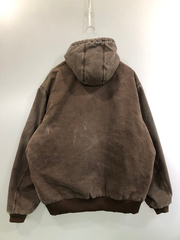 【中古品】【メンズ】 CARHARTT カーハート ACTIVE JACKET アクティブジャケット アウター 146-260503-AS-6-min サイズ：2XL カラー：ブラウン 万代Net店