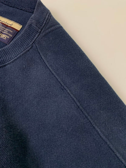 【中古品】【メンズ】 CHAMPION チャンピオン 00S CRYSTAL ROCK REVERSE WEAVE SWEATSHIRT クリスタルロック リバースウィーブ スウェットシャツ 00年代 メンズ トップス ヴィンテージ 146-260430-em-22-min サイズ：XL カラー：ネイビー 万代Net店