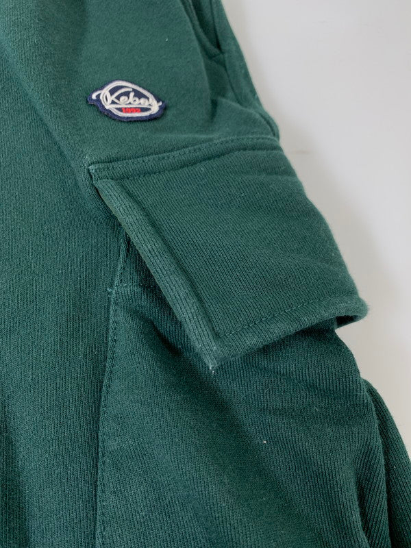 【中古品】【メンズ】 KEBOZ ケボズ CARGO SWEATPANTS カーゴ スウェットパンツ メンズ ボトムス 153-260430-em-41-min サイズ：L カラー：グリーン 万代Net店