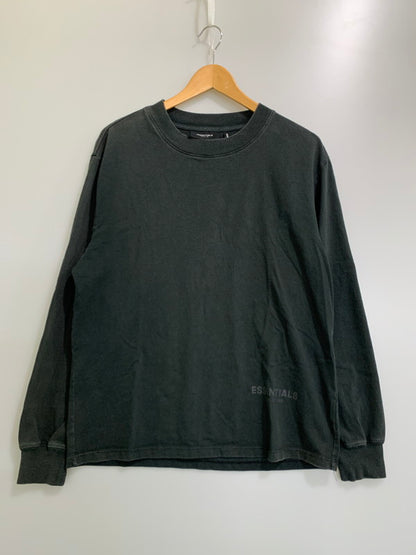 【中古品】【メンズ】 ESSNTIALS エッセンシャルズ LOGO L S TEE ロゴ 長袖 Tシャツ メンズ トップス 142-260430-em-21-min サイズ：XS カラー：ダークグリーン 万代Net店