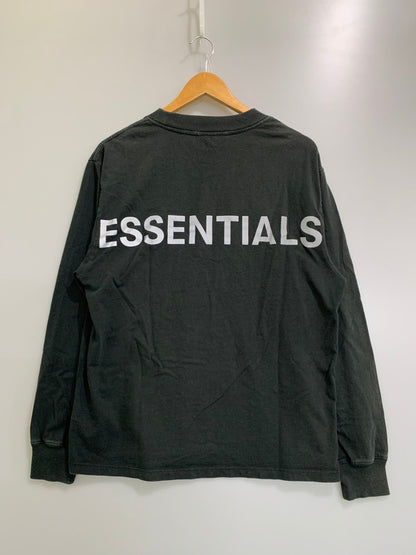 【中古品】【メンズ】 ESSNTIALS エッセンシャルズ LOGO L S TEE ロゴ 長袖 Tシャツ メンズ トップス 142-260430-em-21-min サイズ：XS カラー：ダークグリーン 万代Net店