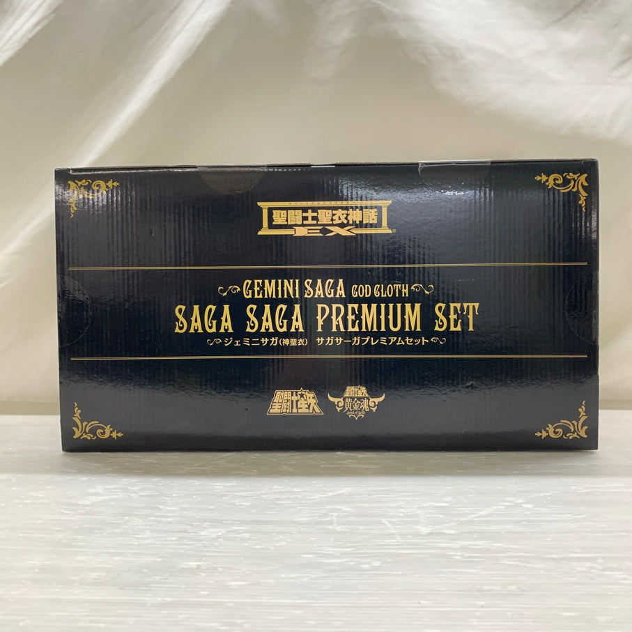 【中古品】 聖闘士聖衣神話EX ジェミニサガ(神聖衣) サガサーガプレミアムセット 「聖闘士星矢 黄金魂-soul of gold-」 バンダイ フィギュア 052-260629-em-09-min 万代Net店