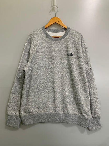 【中古品】【メンズ】 THE NORTH FACE ザノースフェイス NT82492 GRAPHIC CREW SWEAT 長袖Tシャツ ロングスリーブ 144-260503-AS-55-min サイズ：XL カラー：グレー 万代Net店