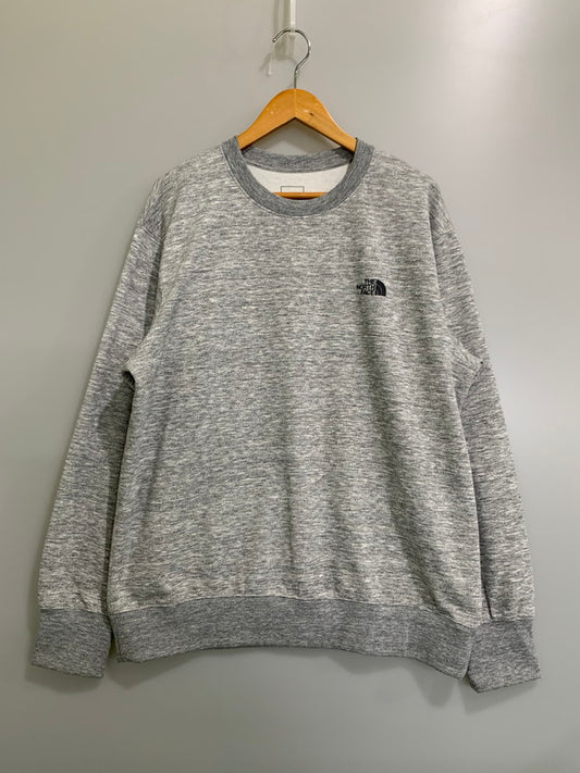 【中古品】【メンズ】 THE NORTH FACE ザノースフェイス NT82492 GRAPHIC CREW SWEAT 長袖Tシャツ ロングスリーブ 144-260503-AS-55-min サイズ：XL カラー：グレー 万代Net店