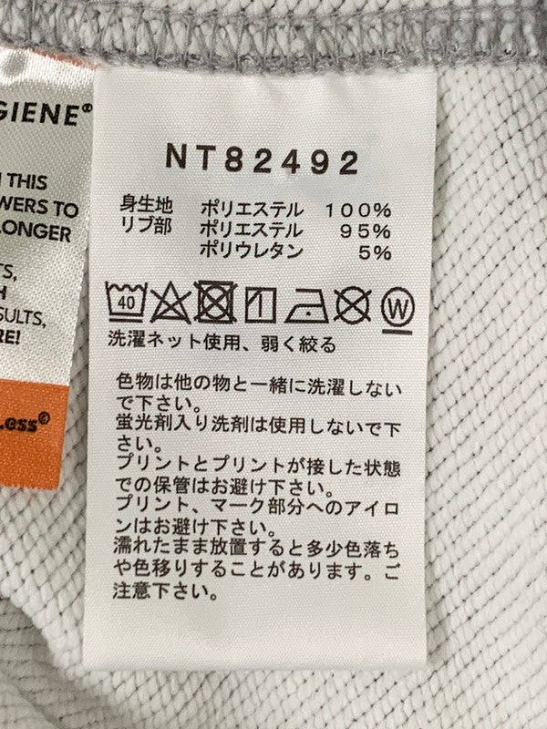 【中古品】【メンズ】 THE NORTH FACE ザノースフェイス NT82492 GRAPHIC CREW SWEAT 長袖Tシャツ ロングスリーブ 144-260503-AS-55-min サイズ：XL カラー：グレー 万代Net店