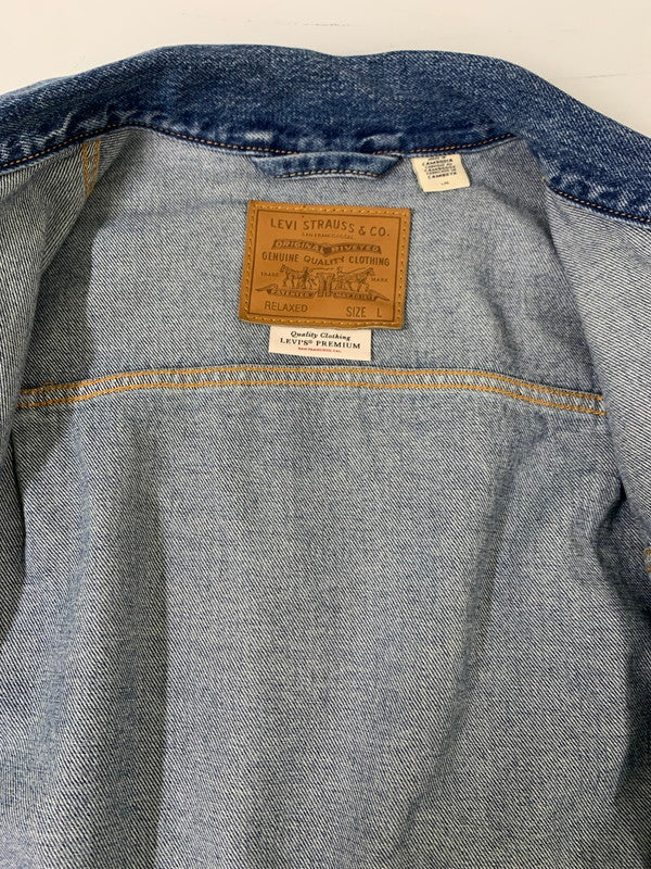 【中古品】【メンズ】 LEVI'S PREMIUM リーバイスプレミアム A3174-0004 TYPE I TRUCKER デニムジャケット アウター 147-260503-AS-50-min サイズ：L カラー：ブルー 万代Net店