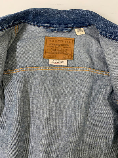 【中古品】【メンズ】 LEVI'S PREMIUM リーバイスプレミアム A3174-0004 TYPE I TRUCKER デニムジャケット アウター 147-260503-AS-50-min サイズ：L カラー：ブルー 万代Net店