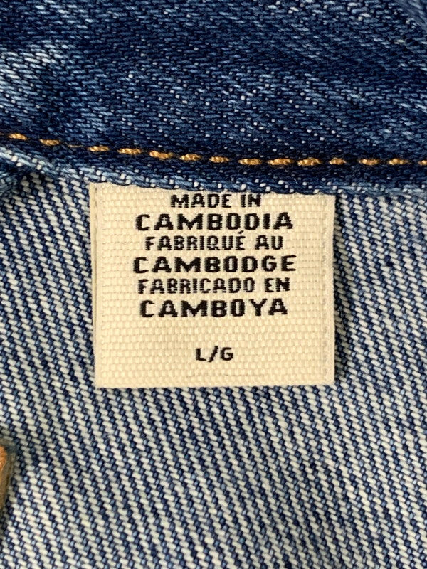【中古品】【メンズ】 LEVI'S PREMIUM リーバイスプレミアム A3174-0004 TYPE I TRUCKER デニムジャケット アウター 147-260503-AS-50-min サイズ：L カラー：ブルー 万代Net店