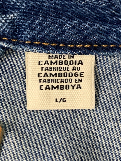 【中古品】【メンズ】 LEVI'S PREMIUM リーバイスプレミアム A3174-0004 TYPE I TRUCKER デニムジャケット アウター 147-260503-AS-50-min サイズ：L カラー：ブルー 万代Net店
