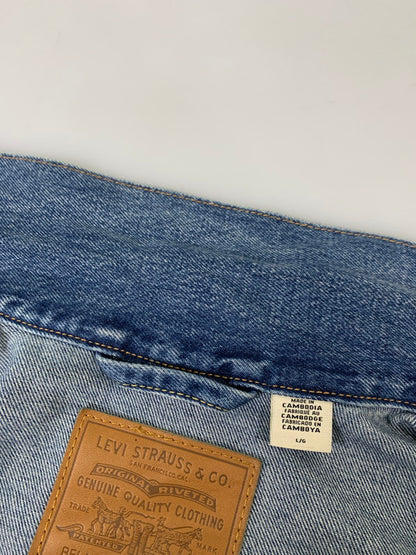 【中古品】【メンズ】 LEVI'S PREMIUM リーバイスプレミアム A3174-0004 TYPE I TRUCKER デニムジャケット アウター 147-260503-AS-50-min サイズ：L カラー：ブルー 万代Net店