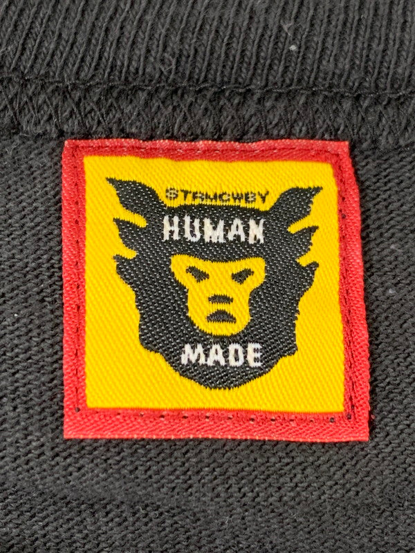 【中古品】【メンズ】 HUMAN MADE ヒューマンメイド HM26TE001 TIGER GRAPHIC T-SHIRT 半袖Tシャツ ショートスリーブ 142-260503-AS-54-min サイズ：L カラー：ブラック 万代Net店
