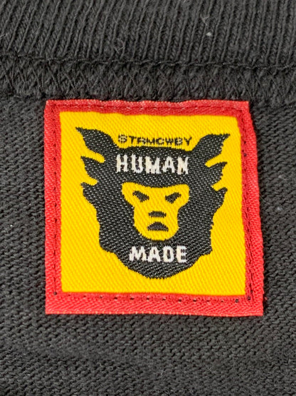 【中古品】【メンズ】 HUMAN MADE ヒューマンメイド HM26TE001 TIGER GRAPHIC T-SHIRT 半袖Tシャツ ショートスリーブ 142-260503-AS-54-min サイズ：L カラー：ブラック 万代Net店