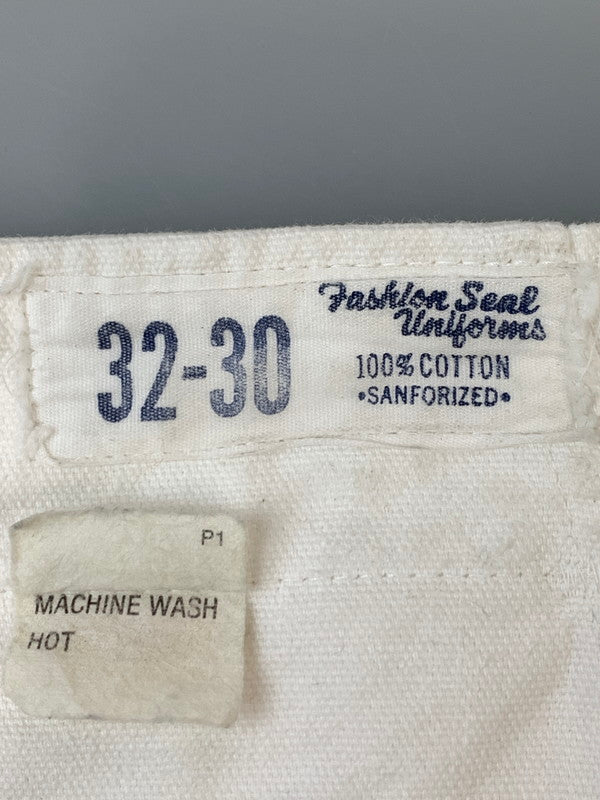 【中古品】【メンズ】 FASHION SEAL UNIFORMS ファッション シール ユニフォームズ WORK PANTS ワークパンツ メンズ ボトムス 157-260612-em-10-min サイズ：32×30 カラー：ホワイト 万代Net店