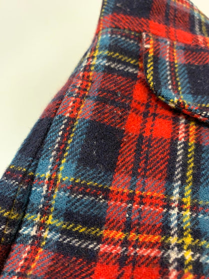 【中古品】【メンズ】 HAI SPORTING GEAR ハイスポーティングギア CHECK PANTS チェックパンツ ウールパンツ ボトムス 151-260610-kt-19-min サイズ：63 カラー：レッド系（チェック柄） 万代Net店