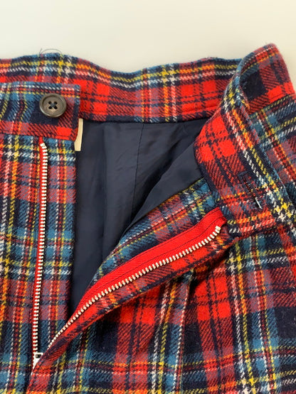 【中古品】【メンズ】 HAI SPORTING GEAR ハイスポーティングギア CHECK PANTS チェックパンツ ウールパンツ ボトムス 151-260610-kt-19-min サイズ：63 カラー：レッド系（チェック柄） 万代Net店