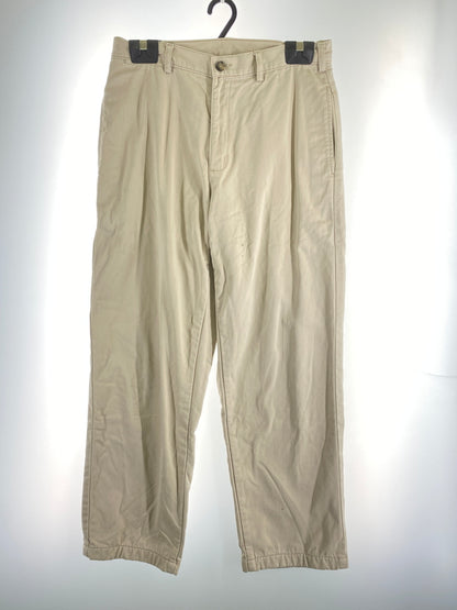 【中古品】【メンズ】 L.L.BEAN エルエルビーン 90S 裏ネル チノパンツ ボトムス 155-260604-AS-34-min サイズ：32×34 カラー：ベージュ 万代Net店