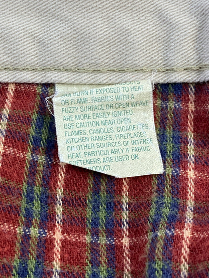 【中古品】【メンズ】 L.L.BEAN エルエルビーン 90S 裏ネル チノパンツ ボトムス 155-260604-AS-34-min サイズ：32×34 カラー：ベージュ 万代Net店