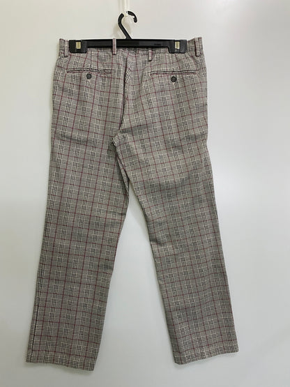 【中古品】【メンズ】 C.P.COMPANY シーピーカンパニー 90S CHECK PANTS チェックパンツ グレンチェック スラックス 152-260613-kt-02-min サイズ：48 カラー：グレー系（チェック柄） 万代Net店