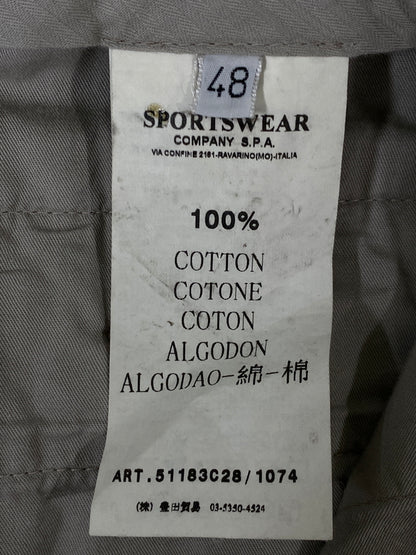 【中古品】【メンズ】 C.P.COMPANY シーピーカンパニー 90S CHECK PANTS チェックパンツ グレンチェック スラックス 152-260613-kt-02-min サイズ：48 カラー：グレー系（チェック柄） 万代Net店