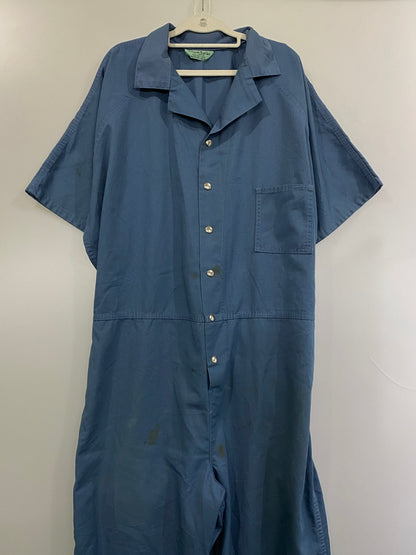 【中古品】【メンズ】 ROBINSON TEXTILES ロビンソン テキスタイズ 70-80S ALL IN ONE 70年代 80年代 オールインワン つなぎ ジャンプスーツ メンズ 146-260524-em-19-min サイズ：2XL カラー：ライトブルー 万代Net店