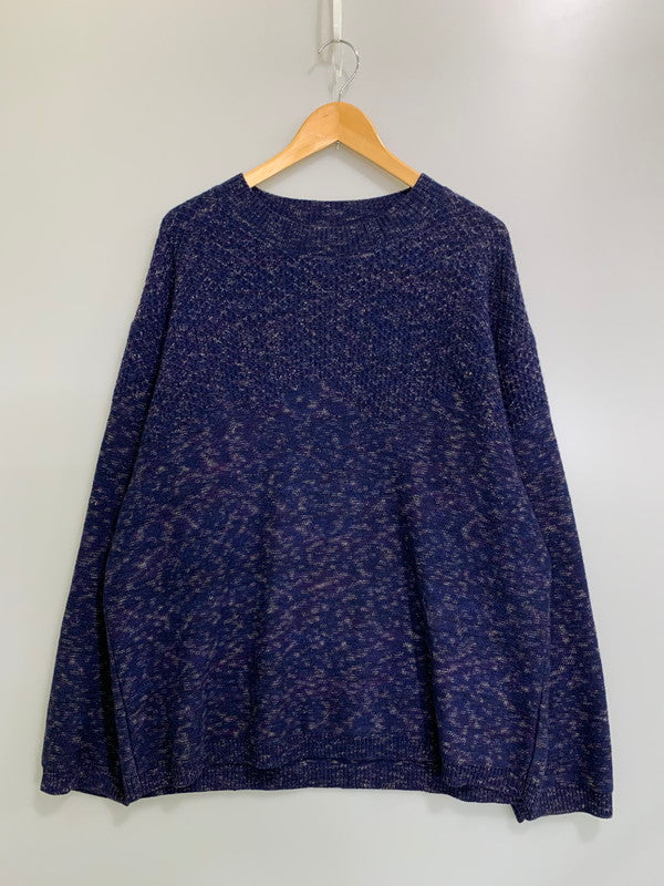 【中古品】【メンズ】 AMACHI. アマチ 013KW-6 WOOL KNIT ウールニット 140-260503-AS-41-min サイズ：6 カラー：パープル系 万代Net店