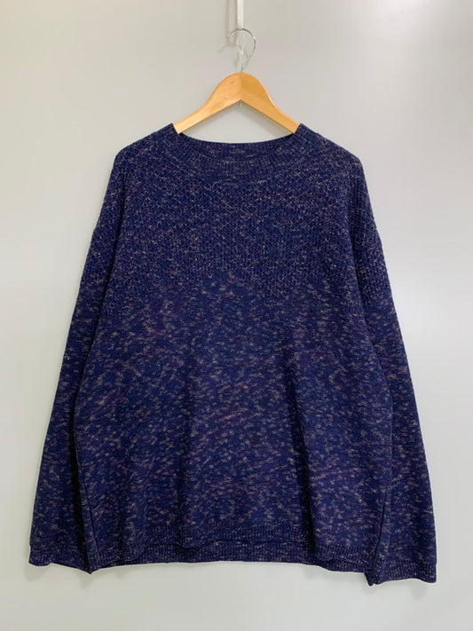 【中古品】【メンズ】 AMACHI. アマチ 013KW-6 WOOL KNIT ウールニット 140-260503-AS-41-min サイズ：6 カラー：パープル系 万代Net店