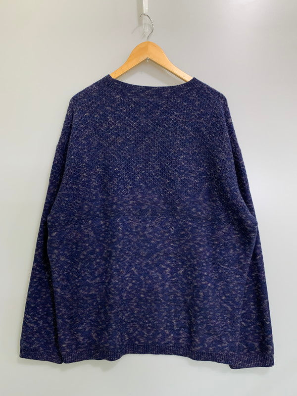 【中古品】【メンズ】 AMACHI. アマチ 013KW-6 WOOL KNIT ウールニット 140-260503-AS-41-min サイズ：6 カラー：パープル系 万代Net店