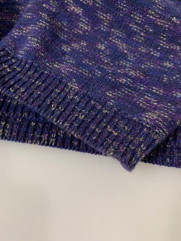 【中古品】【メンズ】 AMACHI. アマチ 013KW-6 WOOL KNIT ウールニット 140-260503-AS-41-min サイズ：6 カラー：パープル系 万代Net店