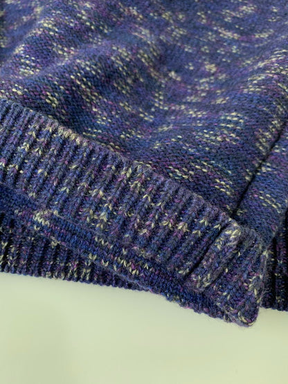【中古品】【メンズ】 AMACHI. アマチ 013KW-6 WOOL KNIT ウールニット 140-260503-AS-41-min サイズ：6 カラー：パープル系 万代Net店