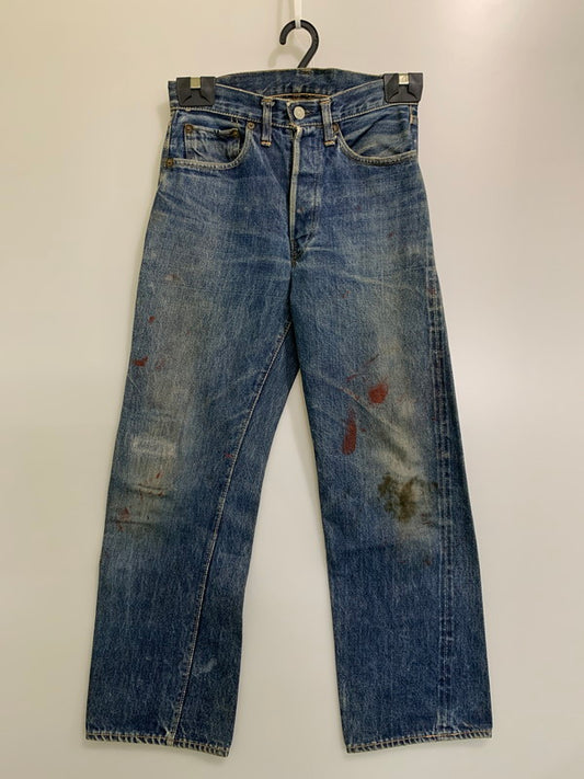 【現状渡し品】【メンズ】 LEVI'S 推定50S 推定ギャラ入り 501XX DENIM PANTS デニムパンツ ボトムス ヴィンテージ 157-260503-AS-36-min サイズ：下記参照 カラー：インディゴ 万代Net店