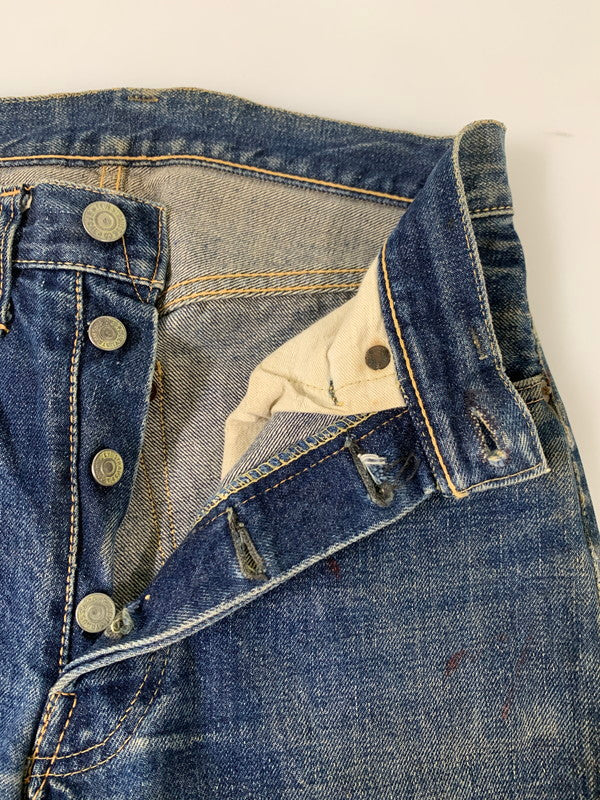 【現状渡し品】【メンズ】 LEVI'S 推定50S 推定ギャラ入り 501XX DENIM PANTS デニムパンツ ボトムス ヴィンテージ 157-260503-AS-36-min サイズ：下記参照 カラー：インディゴ 万代Net店
