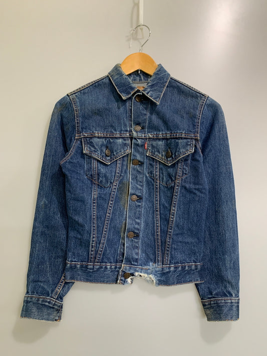 【現状渡し品】【メンズ】 LEVI'S リーバイス 60-70S 70505 BIG"E" DENIM JACKET 60年代 70年代 ビッグE デニムジャケット メンズ アウター Gジャン 146-260505-em-25-min カラー：インディゴブルー 万代Net店