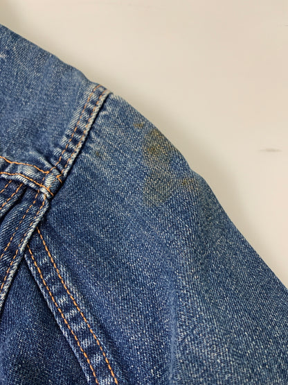 【現状渡し品】【メンズ】 LEVI'S リーバイス 60-70S 70505 BIG"E" DENIM JACKET 60年代 70年代 ビッグE デニムジャケット メンズ アウター Gジャン 146-260505-em-25-min カラー：インディゴブルー 万代Net店