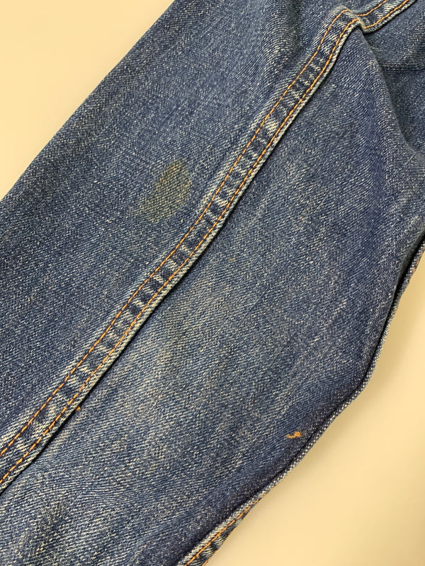 【現状渡し品】【メンズ】 LEVI'S リーバイス 60-70S 70505 BIG"E" DENIM JACKET 60年代 70年代 ビッグE デニムジャケット メンズ アウター Gジャン 146-260505-em-25-min カラー：インディゴブルー 万代Net店