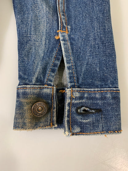 【現状渡し品】【メンズ】 LEVI'S リーバイス 60-70S 70505 BIG"E" DENIM JACKET 60年代 70年代 ビッグE デニムジャケット メンズ アウター Gジャン 146-260505-em-25-min カラー：インディゴブルー 万代Net店