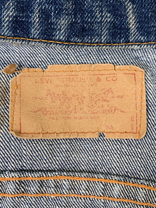 【現状渡し品】【メンズ】 LEVI'S リーバイス 60-70S 70505 BIG"E" DENIM JACKET 60年代 70年代 ビッグE デニムジャケット メンズ アウター Gジャン 146-260505-em-25-min カラー：インディゴブルー 万代Net店