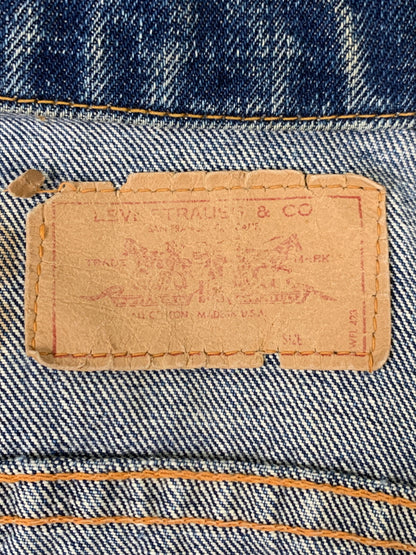 【現状渡し品】【メンズ】 LEVI'S リーバイス 60-70S 70505 BIG"E" DENIM JACKET 60年代 70年代 ビッグE デニムジャケット メンズ アウター Gジャン 146-260505-em-25-min カラー：インディゴブルー 万代Net店