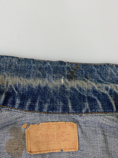 【現状渡し品】【メンズ】 LEVI'S リーバイス 60-70S 70505 BIG"E" DENIM JACKET 60年代 70年代 ビッグE デニムジャケット メンズ アウター Gジャン 146-260505-em-25-min カラー：インディゴブルー 万代Net店
