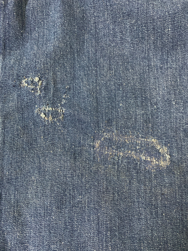 【現状渡し品】【メンズ】 U.S.NAVY ユーエスネイビー 40S SHAWL COLLAR DENIM JACKET フォーティーズ ショールカラー デニムジャケット 40年代 メンズ アウター ヘチマ襟 デニムカバーオール 146-260505-em-26-min カラー：インディゴブルー 万代Net店