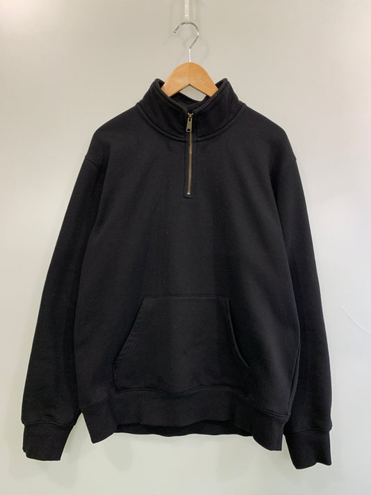 【中古品】【メンズ】 CARHARTT WIP カーハートダブリューイアイピー CHASE NECK ZIP SWEAT ハーフジップ スウェット 142-260508-AS-14-min サイズ：L カラー：ブラック 万代Net店